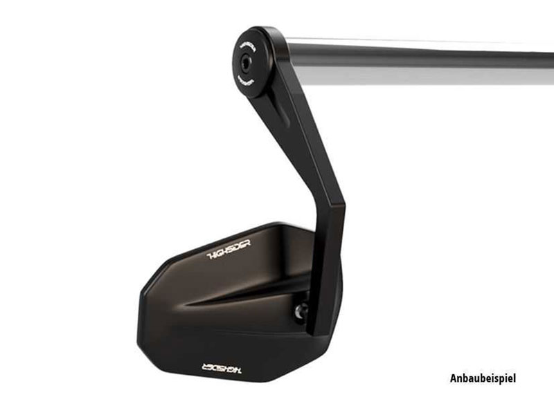 Lenkergewichte DOT Ø 13-19 mm für Lenkerendenspiegel schwarz