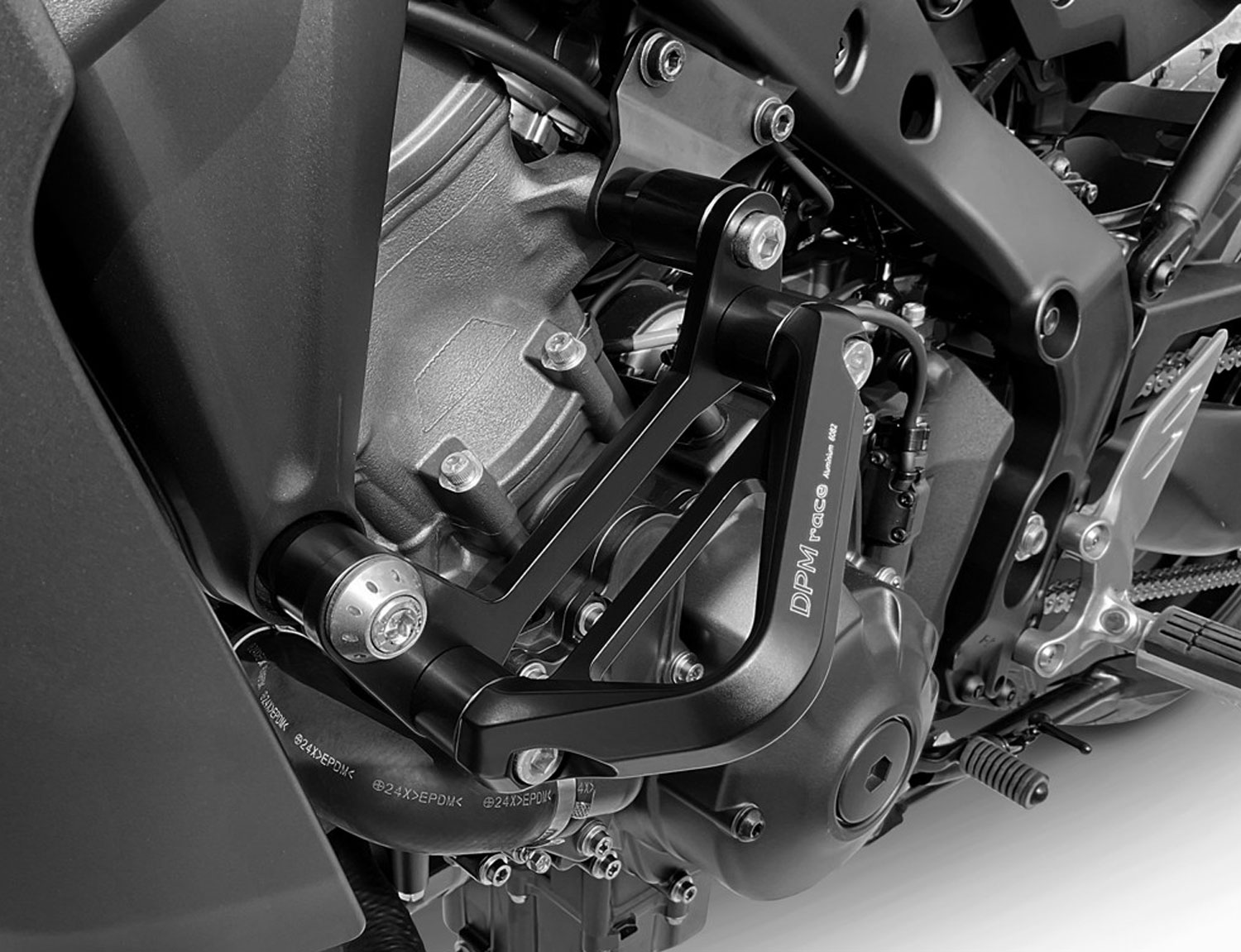 Protezione antinfortunistica del motore per Yamaha Tracer 9 (2021-2025)