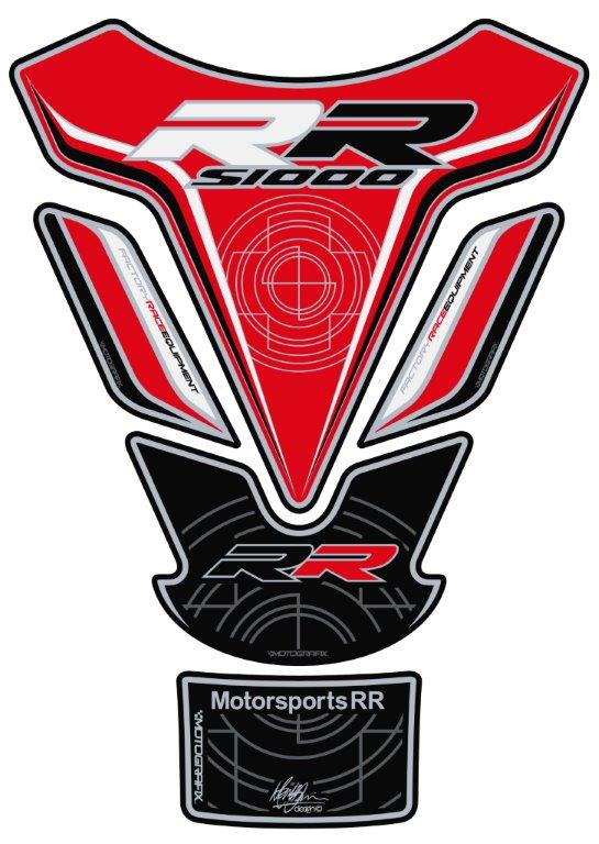 Tampone carburante Motografix per BMW S1000RR (2012-2014) | TB015R Tampone carburante Motografix per BMW S1000RR (2012-2014) | TB015R