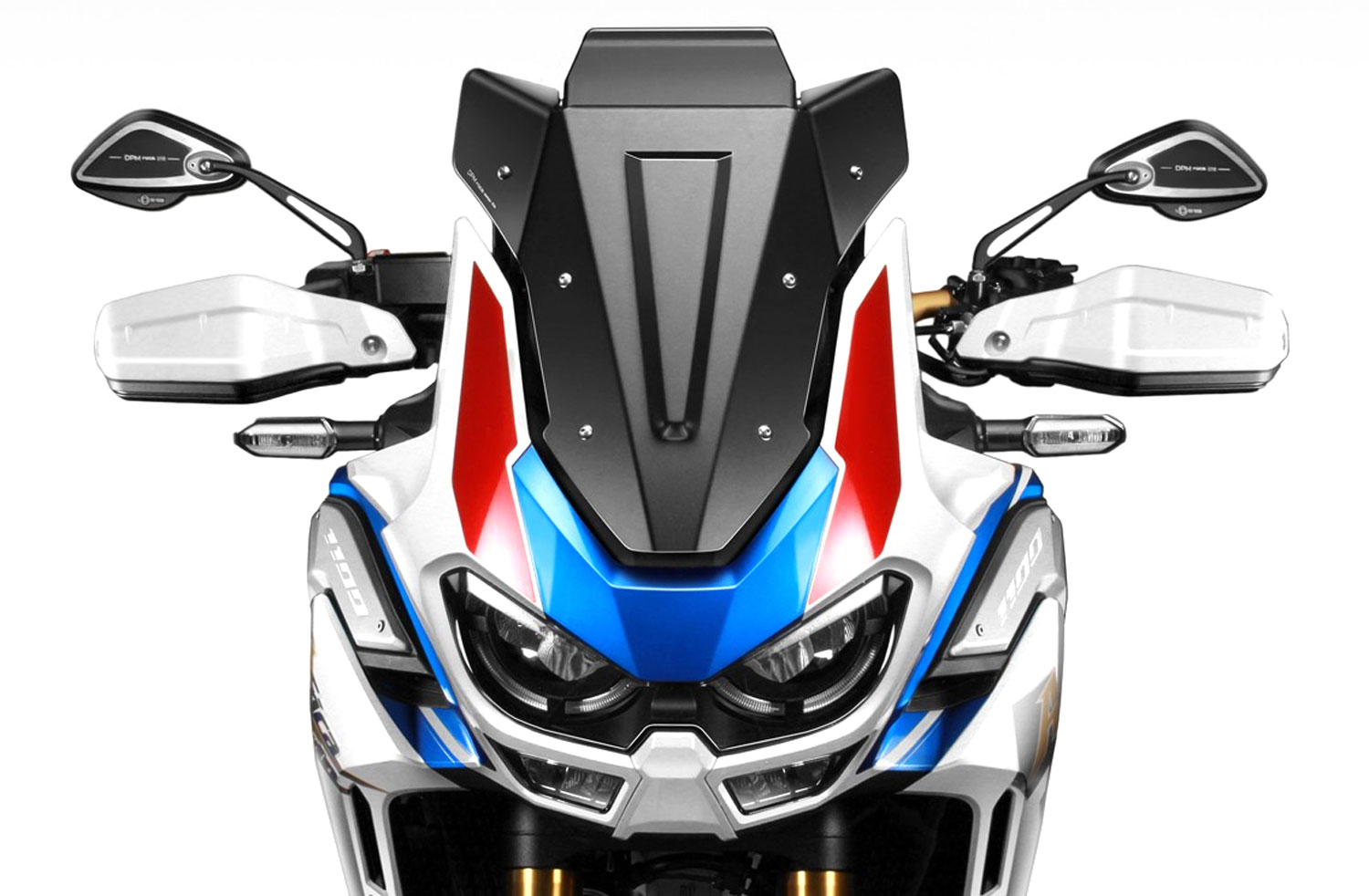 Maschera anteriore Owls Head per Honda CRF 1100L Africa Twin AdvSp (2020-2026) Maschera anteriore Owls Head per Honda CRF 1100L Africa Twin AdvSp (2020-2026)