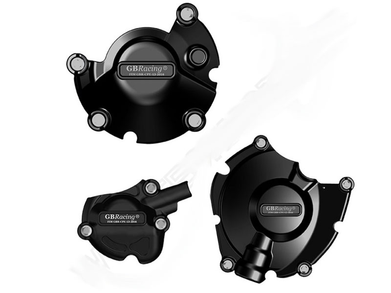 Set di protezioni per l'accensione dell'alternatore e la frizione per Yamaha MT-10 della GB Racing Set di protezioni per l'accensione dell'alternatore e la frizione per Yamaha MT-10 della GB Racing