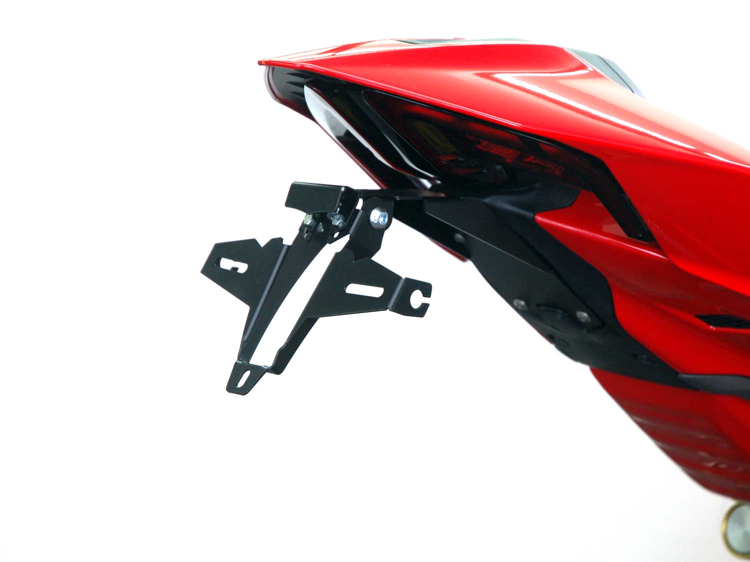 Portatarga IQ1 per Ducati Monster V2 (2026-2027) per indicatori di direzione originali