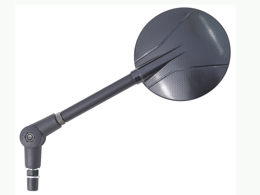 Specchio FLEXI 7700CA per manubrio carbonlook sinistro o destro omologato E