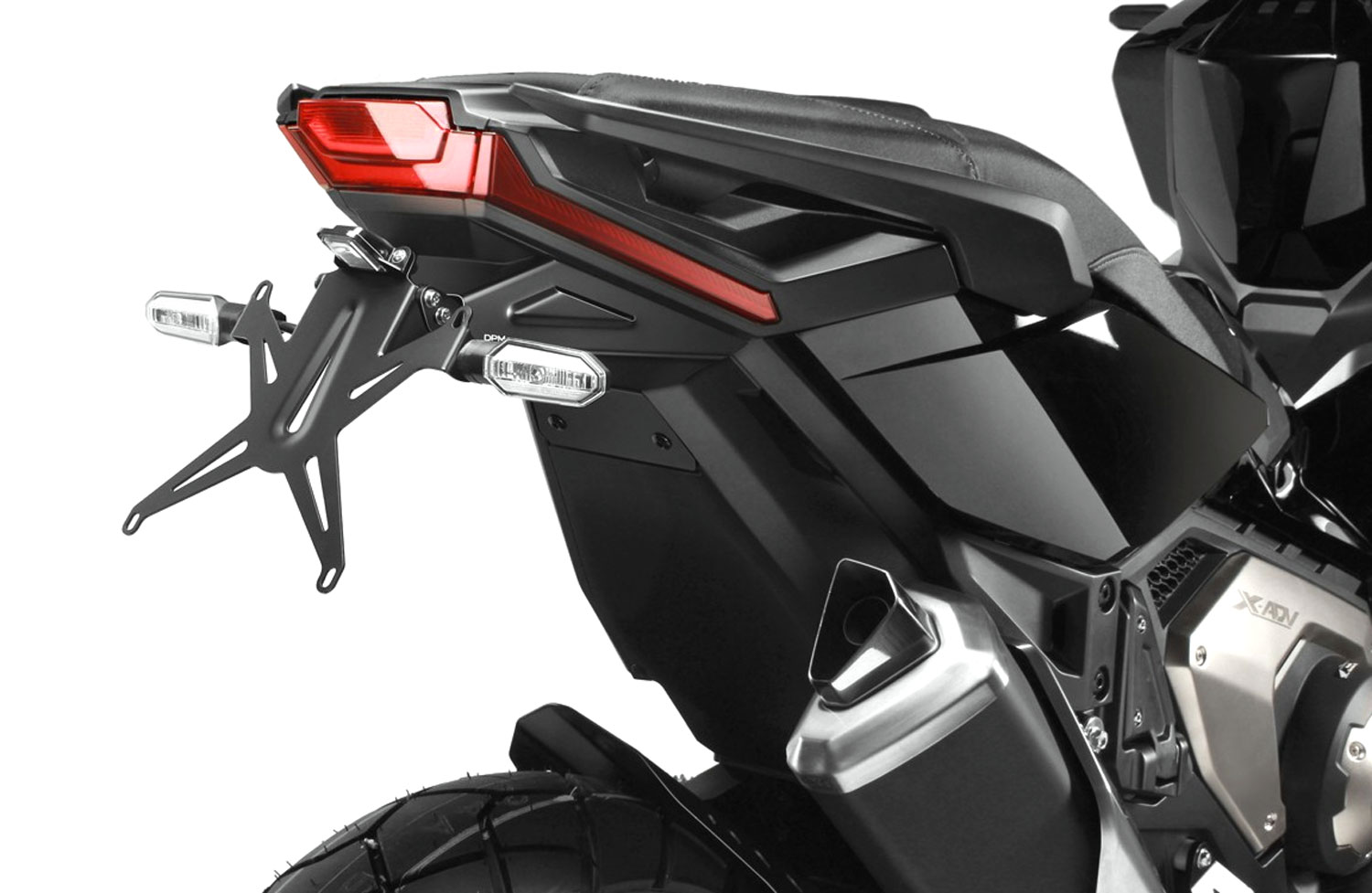Porta targa CHALLANGE per Honda X-ADV (2021-2025) Porta targa CHALLANGE per Honda X-ADV (2021-2025)
