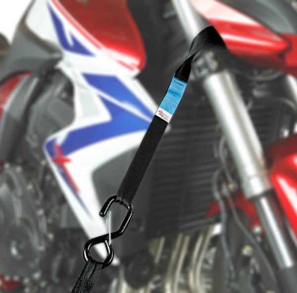 Cinghia a doppio anello in nylon come estensione