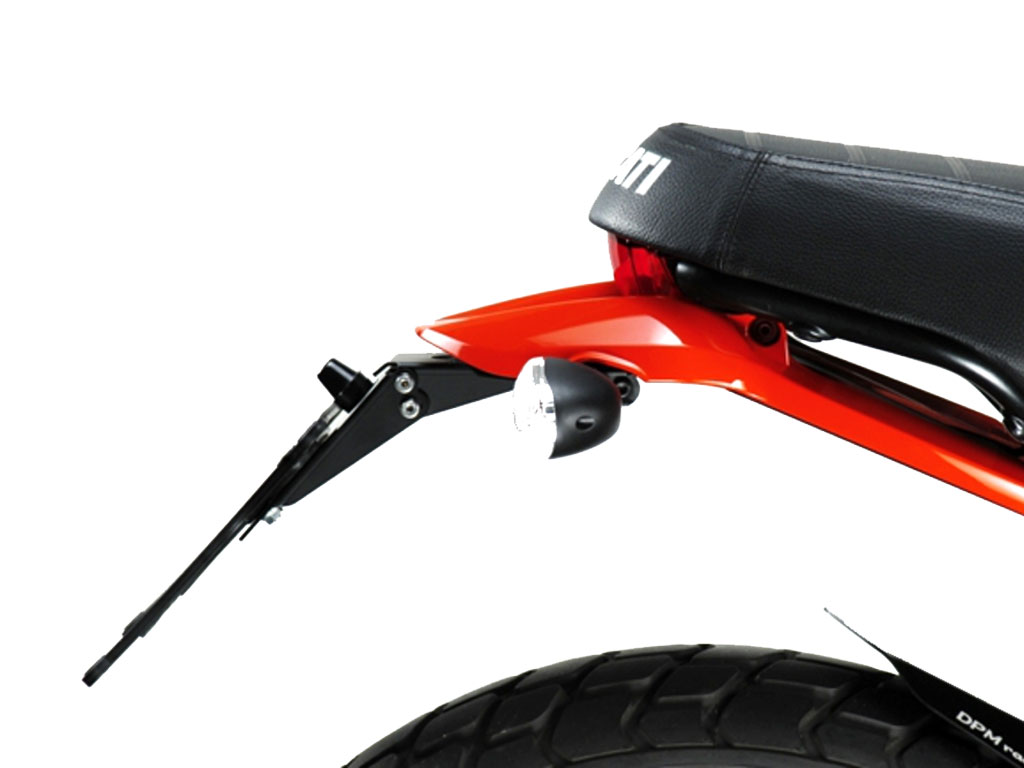 Porta targa per Ducati Scrambler Sixty2 400 (2016-2019) Porta targa per Ducati Scrambler Sixty2 400 (2016-2019)