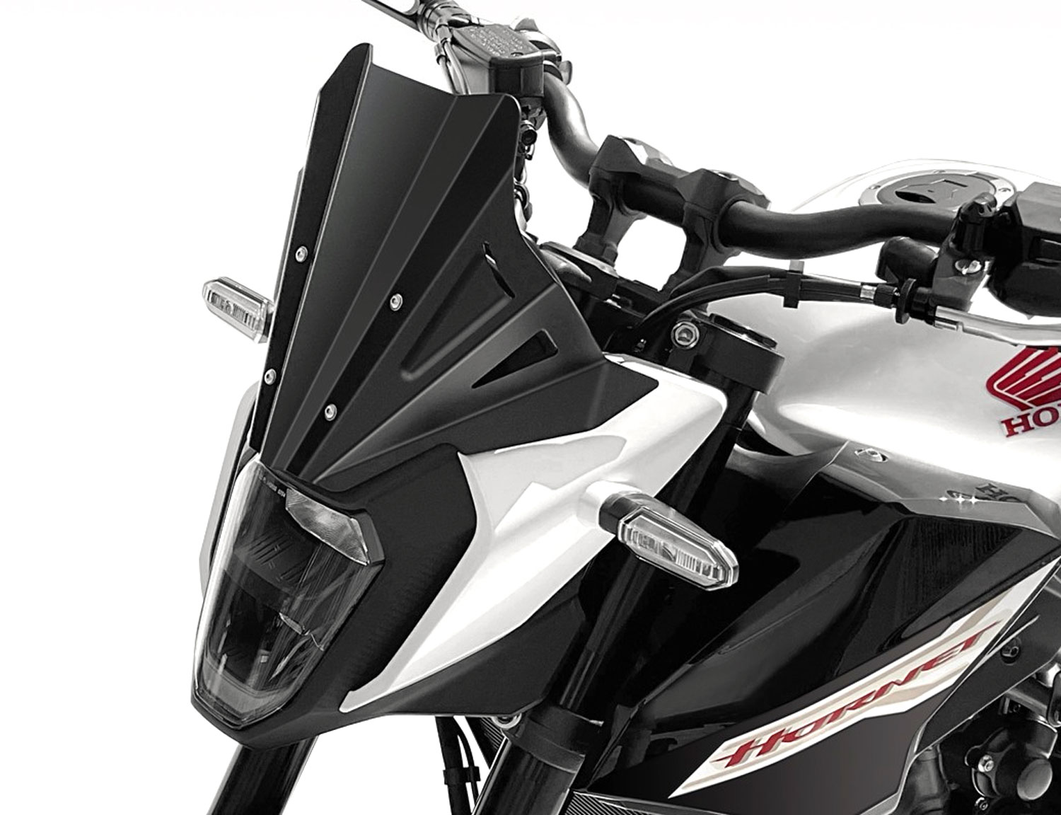 Maschera anteriore WARRIOR per Honda CB500 Hornet (2024-2026) Maschera anteriore WARRIOR per Honda CB500 Hornet (2024-2026)