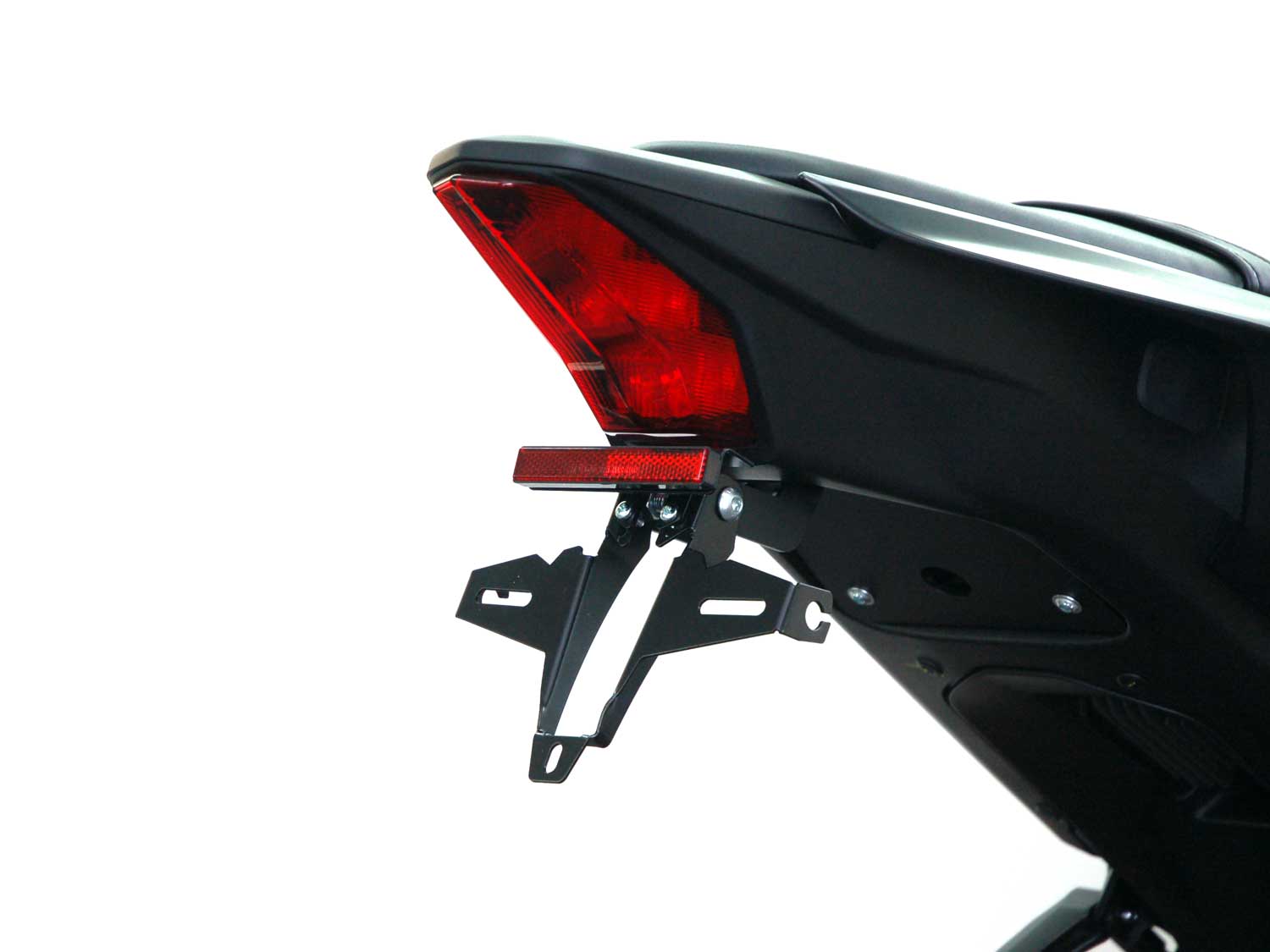 Portatarga IQ4 per Yamaha R3 (2025-2026) Portatarga IQ4 per Yamaha R3 (2025-2026) per indicatori di direzione originali