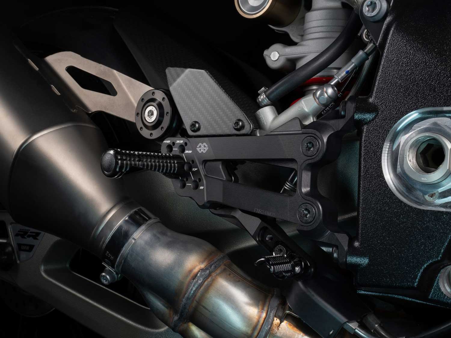 Fußrastenanlage FXR2-BM01-BD für BMW M1000RR | S1000RR