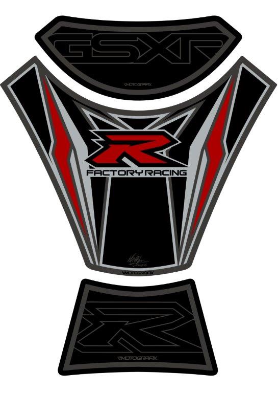 Tampone carburante Motografix per Racing Suzuki GSX-R 600 GSX-R 750 (2011-2018) | TS024KR