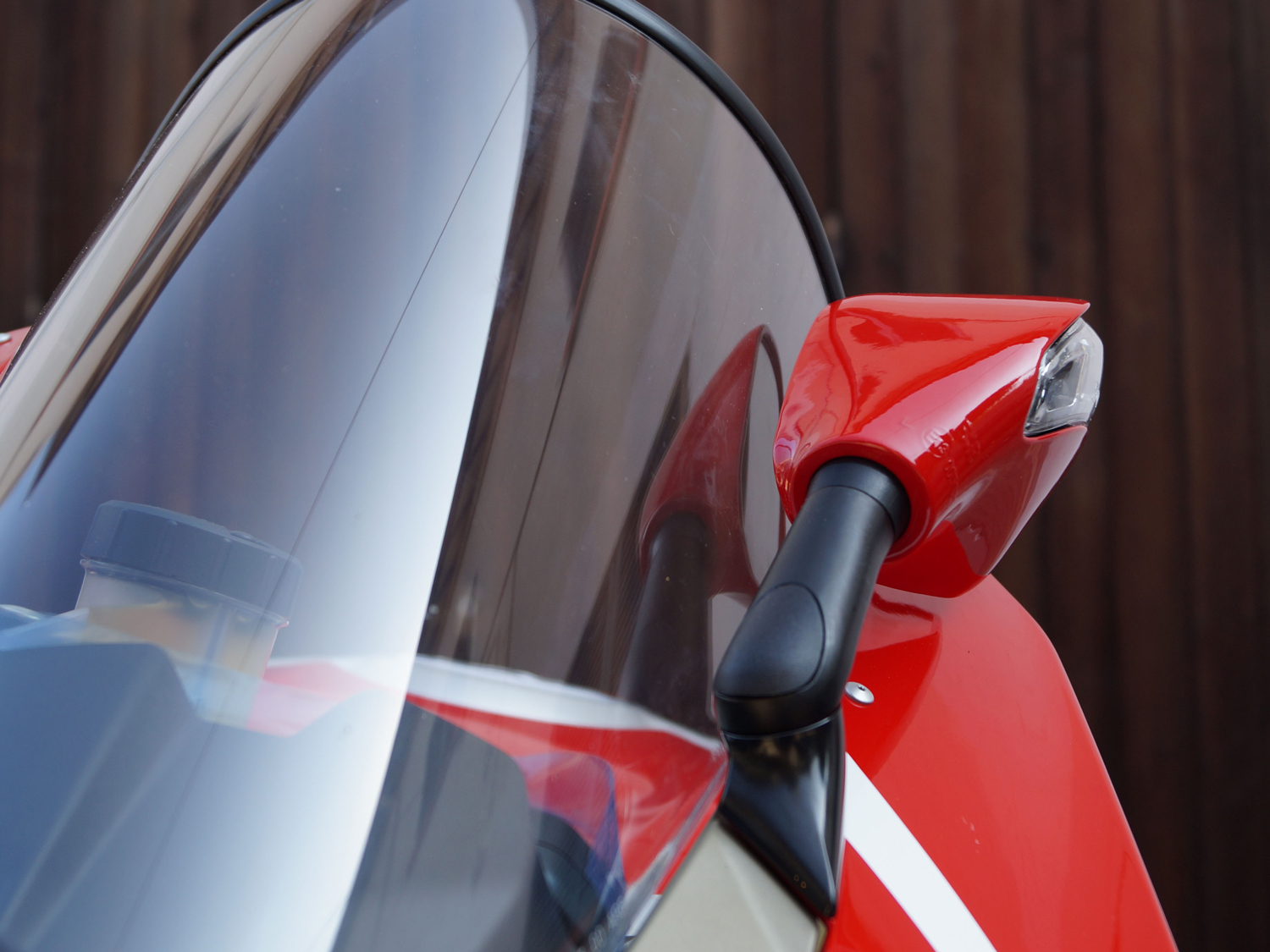 Specchietto retrovisore 7726-7727 rosso per Ducati Panigale V4 | V2