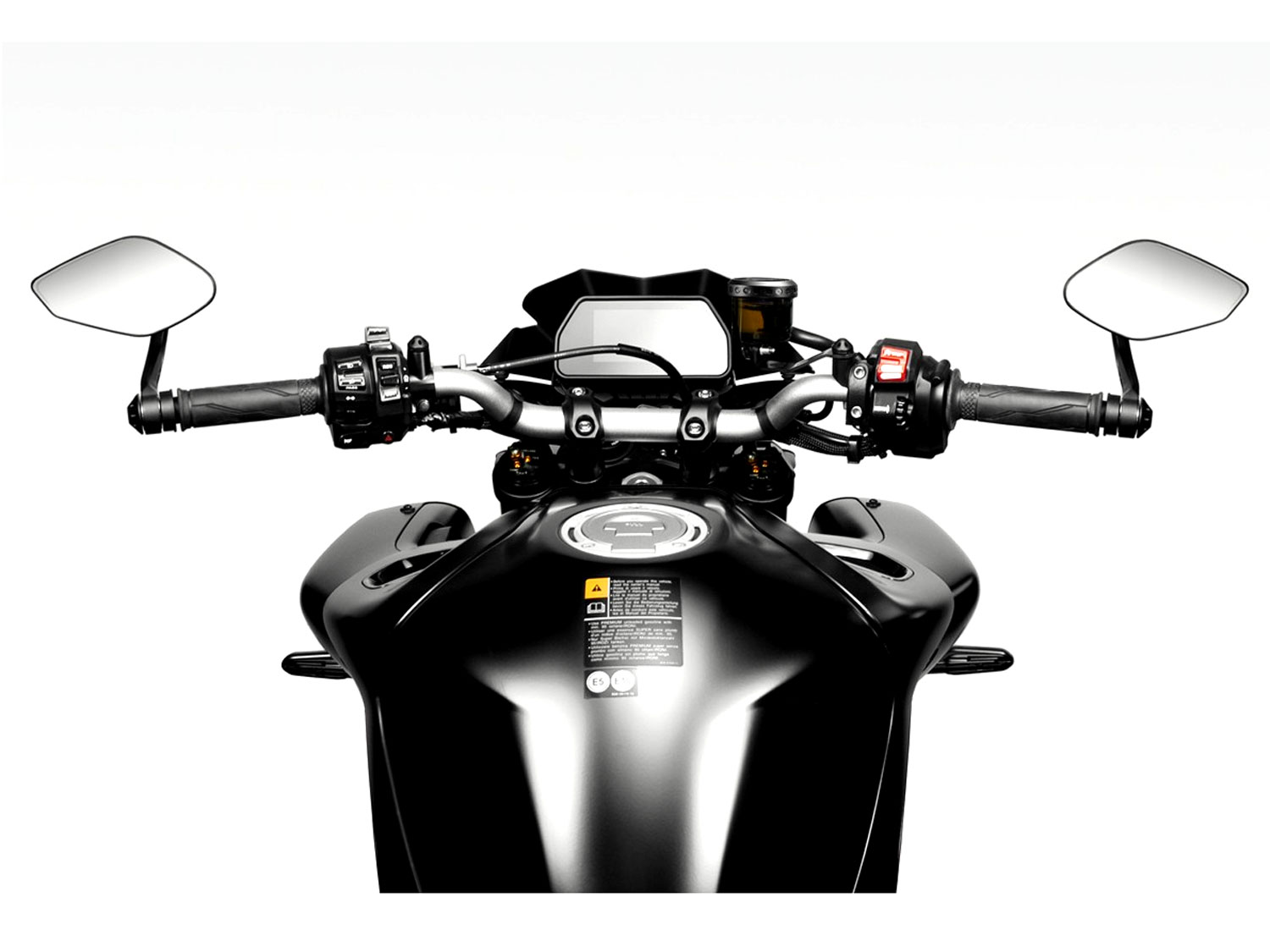 Specchio terminale Revenge SS con peso manubrio per Yamaha MT-10 (2022-2024)