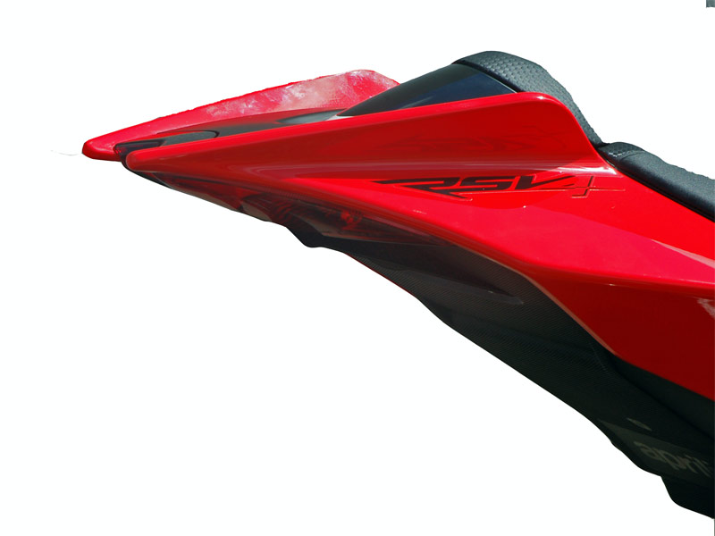 Copri targa da pista per Aprilia RSV4 e Tuono Copri targa da pista per Aprilia RSV4 e Tuono