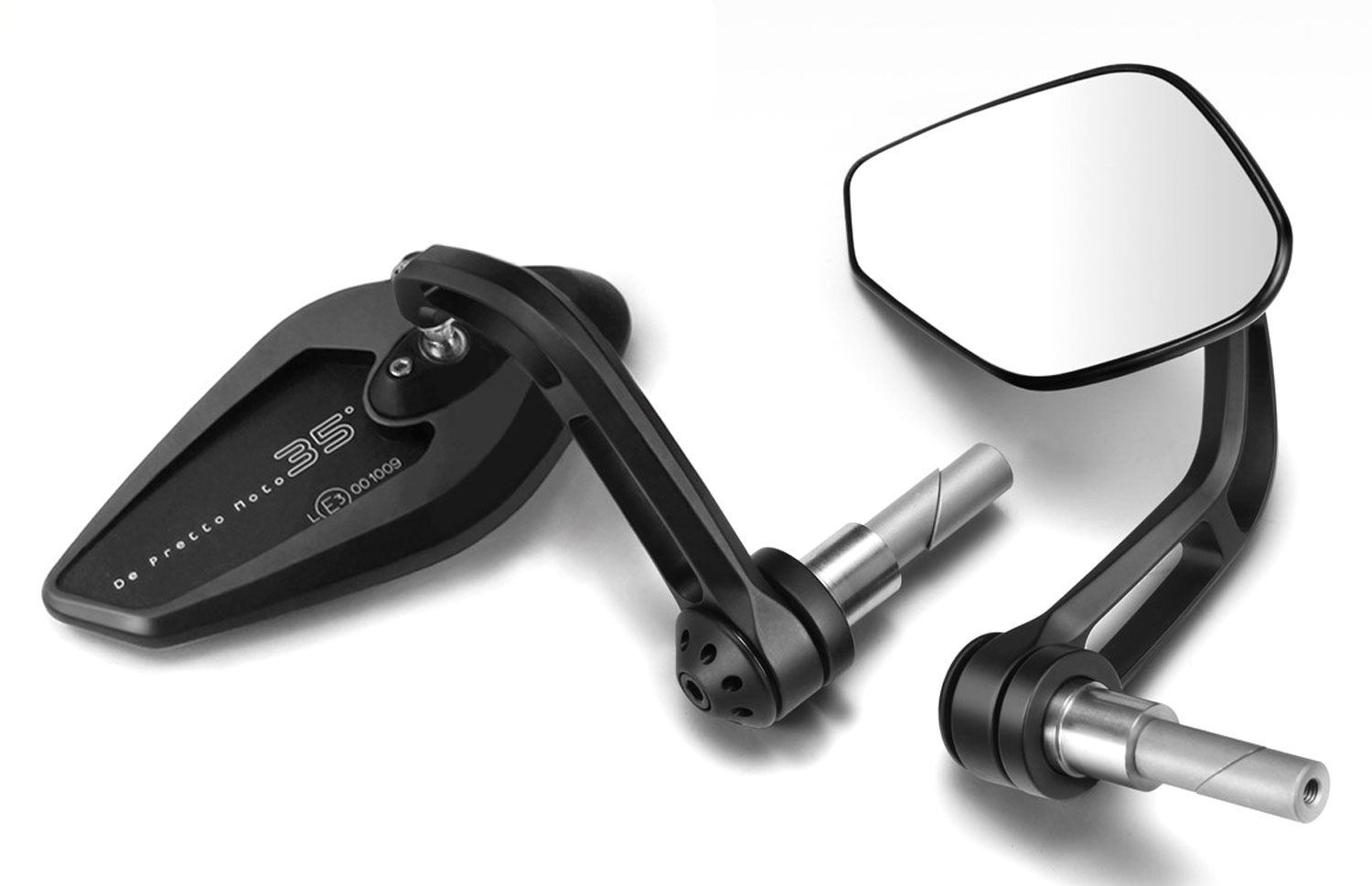 Specchio terminale Revenge SS con peso manubrio per Yamaha MT-09 (2021-2023)