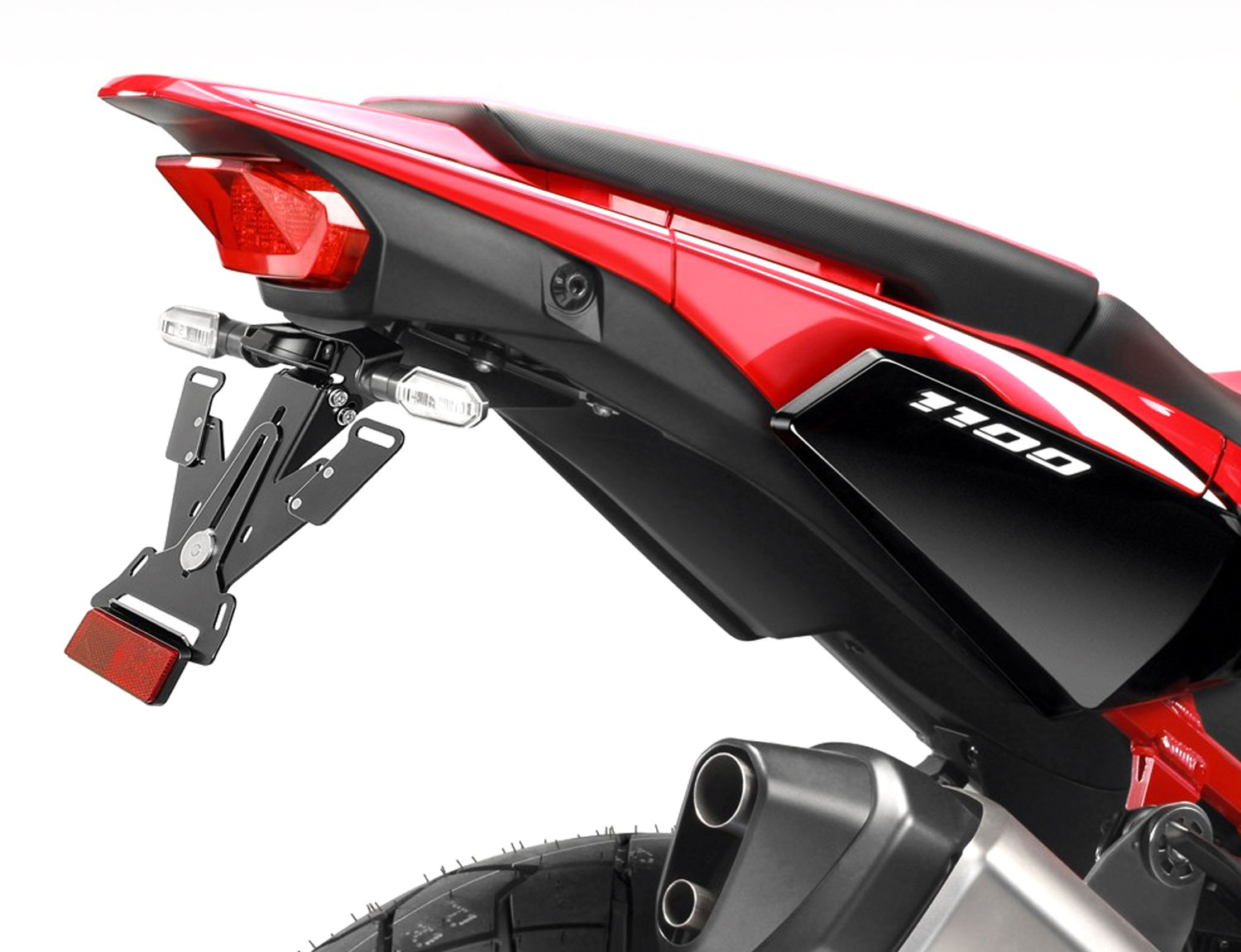 Portatarga per Honda CRF 1100L Africa Twin (2020-2026) Portatarga per Honda CRF 1100L Africa Twin (2020-2026)