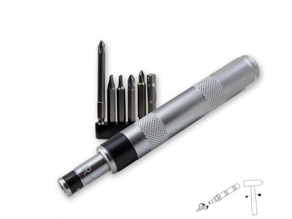 Set di chiavi a urto Mini 7 pezzi