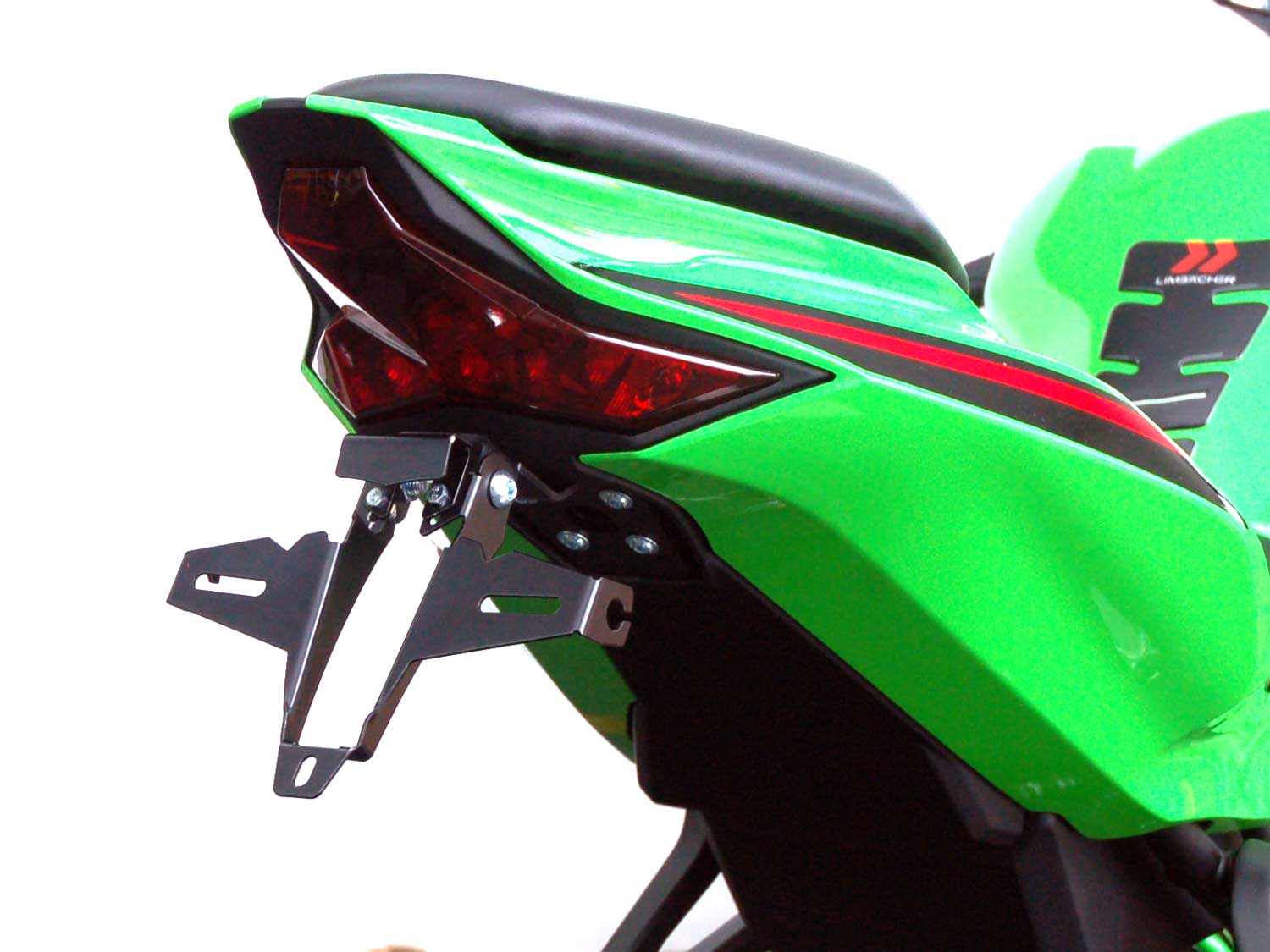 Porta targa IQ1 per Kawasaki ZX-6R 636 (2013-2016) OEM Indicatore di originale (180-200mm)