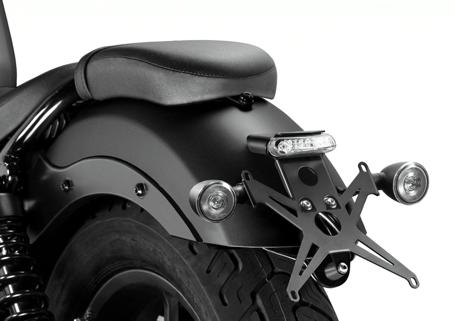 Portatarga per Honda CMX 500 Rebel (2020-2026) Portatarga per Honda CMX 500 Rebel (2020-2026)