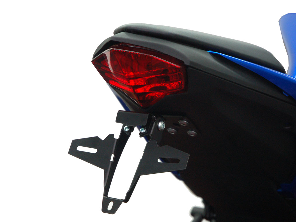 Porta targa IQ1 per Kawasaki Ninja 125 (2019-2026) Kennzeichenhalter IQ1 für Kawasaki Ninja 125 | Z125 (2019-2026) für Originalblinker