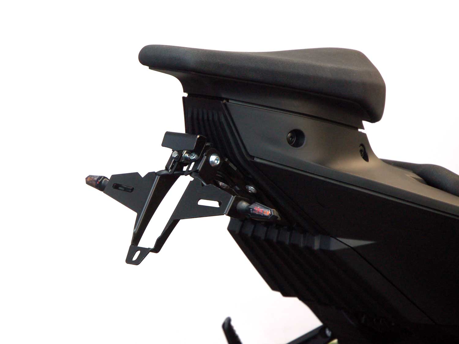Portatarga IQ1 per KTM 990 RC R (2026-2027) per indicatori di direzione accessori Portatarga IQ1 per KTM 1390 Super Duke R | EVO (2024-2026) per indicatori di direzione originali
