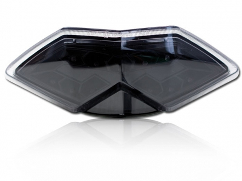 Fanale posteriore per Kawasaki Z 1000 Z1000SX Versys 650 tinto