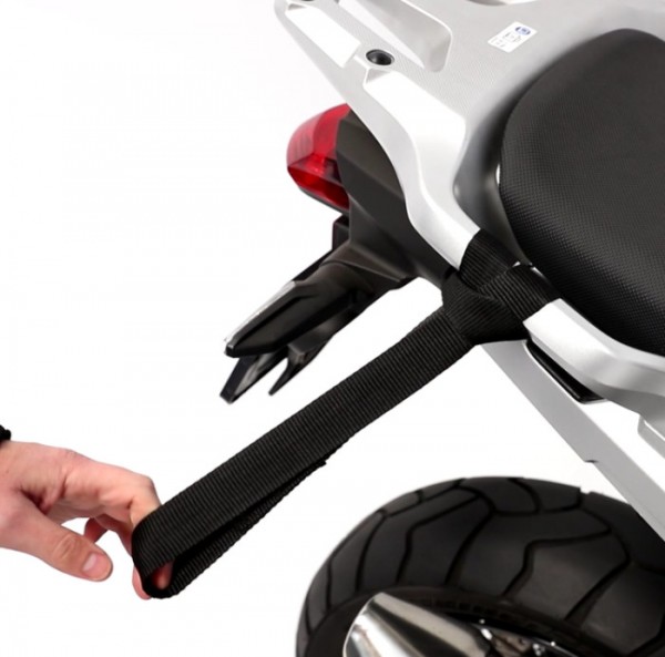 Cinghia a doppio anello in nylon come estensione