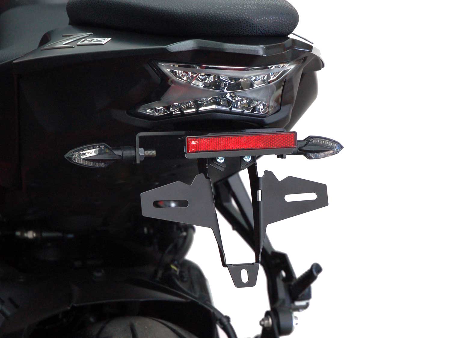 Kennzeichenhalter IQ6 für Kawasakz Z H2 (2020-2026) per indicatori accessori Kennzeichenhalter IQ6 für Kawasakz Z H2 (2020-2026) per indicatori accessori