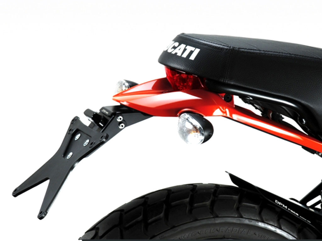 Porta targa per Ducati Scrambler Sixty2 400 (2016-2019) Porta targa per Ducati Scrambler Sixty2 400 (2016-2019)