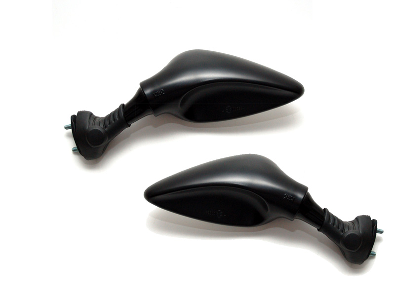 Specchio 7176-7177 Distanza 28 mm nero