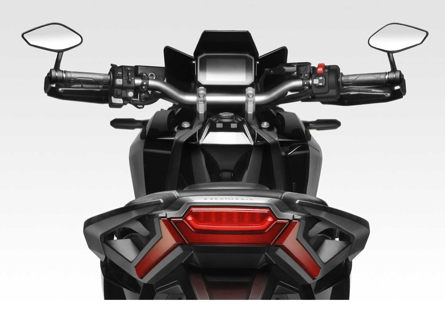 Specchio terminale Revenge SS con peso manubrio per Honda X-ADV (2021-2025)