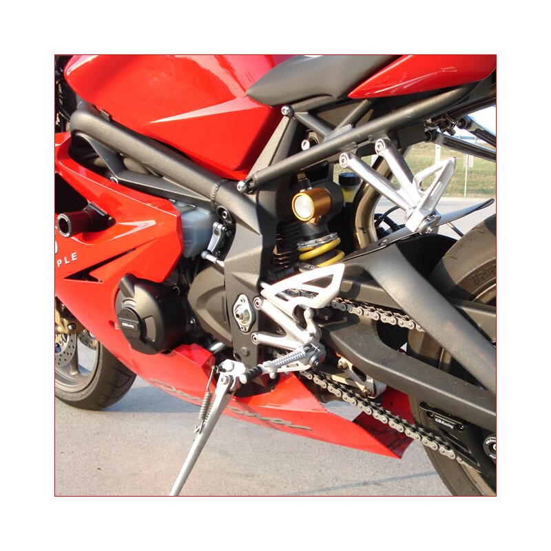Protektor Set für Triumph Street Triple 675 | 675 R (2006-2010) von GB Racing Protektor Set für Triumph Street Triple 675 | 675 R (2006-2010) von GB Racing