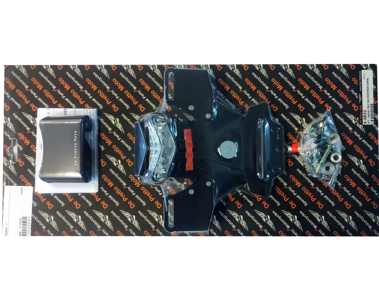 Portatarga per Honda CMX 500 Rebel (2020-2026)