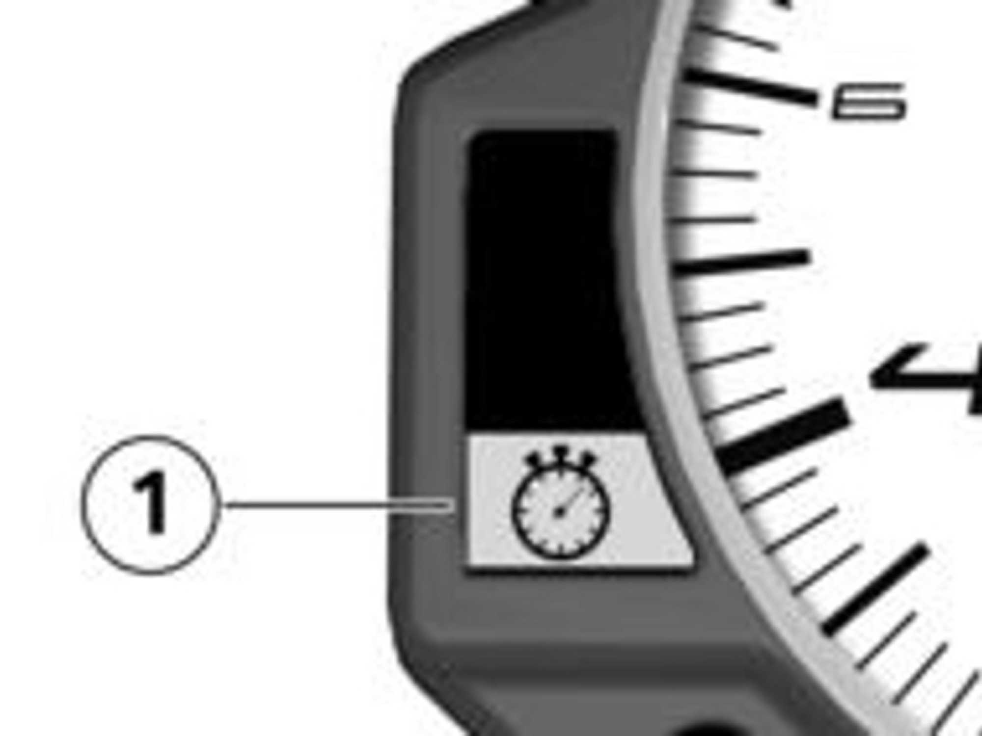 Ricevitore GPS B-Tronic per Laptimer nel cruscotto OEM per BMW S1000RR | S1000R