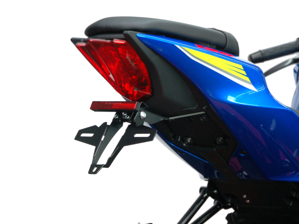 Porta targa IQ4 per Suzuki GSX-S125 | GSX-R125 (2017-202020) Kennzeichenhalter IQ4 für Suzuki GSX-S125 | GSX-R125 (2017-2026) für Originalblinker
