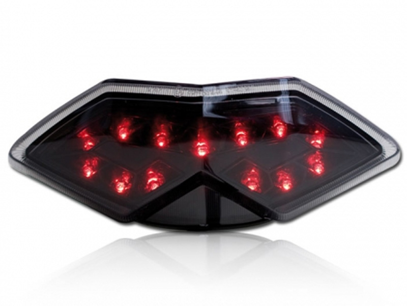 Fanale posteriore per Kawasaki Z 1000 Z1000SX Versys 650 tinto
