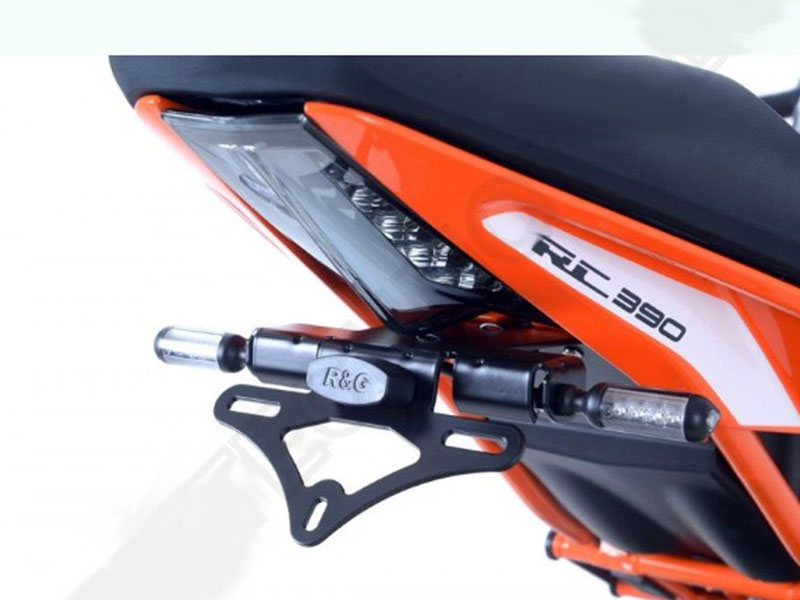 Porta targa R&G per KTM RC 125 390 (2014-2020) Porta targa R&G per KTM RC 125 390 (2014-2020)
