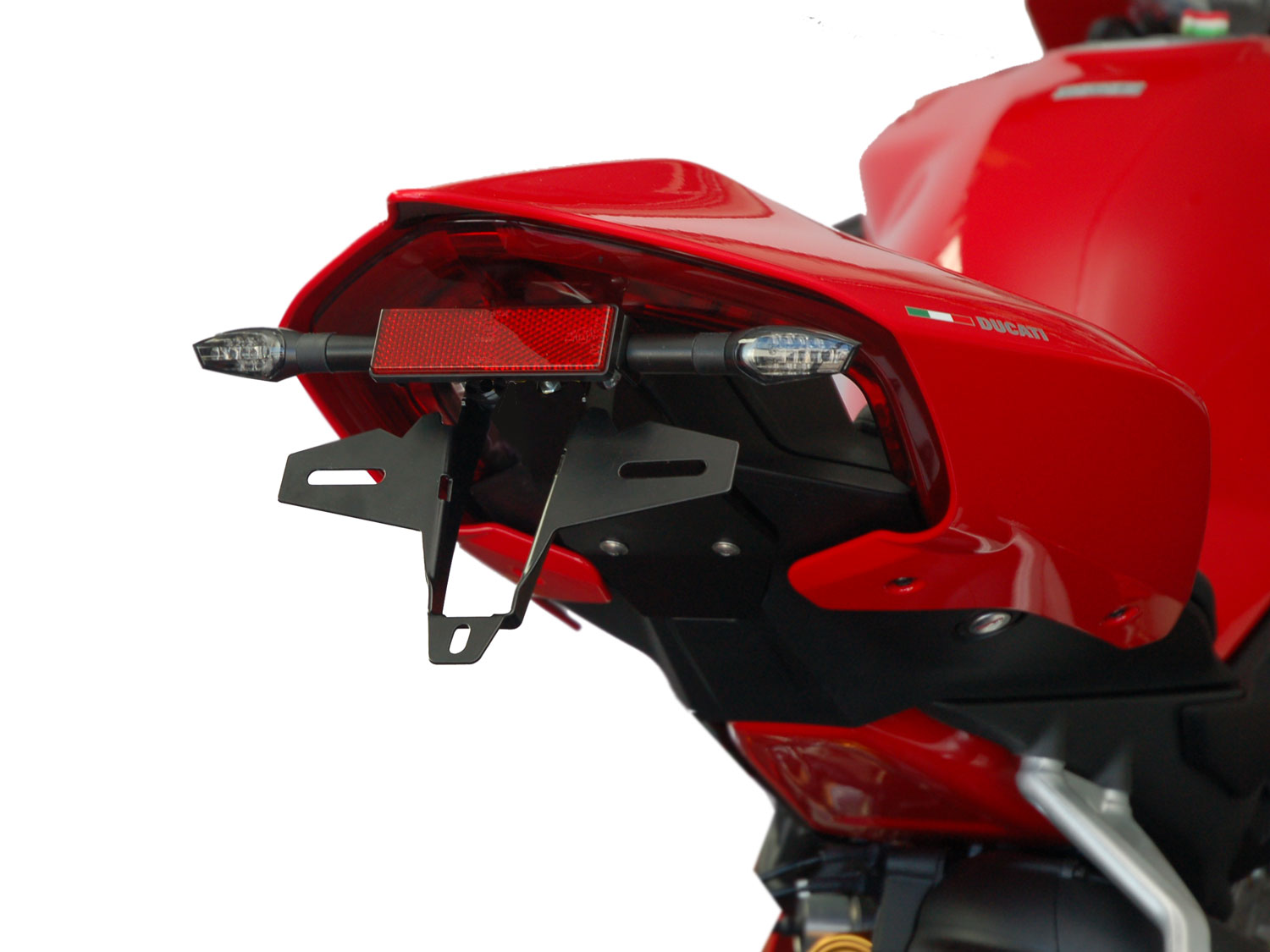 Portatarga IQ2 per Ducati Panigale V4 (2018-2024) per OB Portatarga IQ2 per Ducati Streetfighter V4 | V2 (2020-2024) per OB