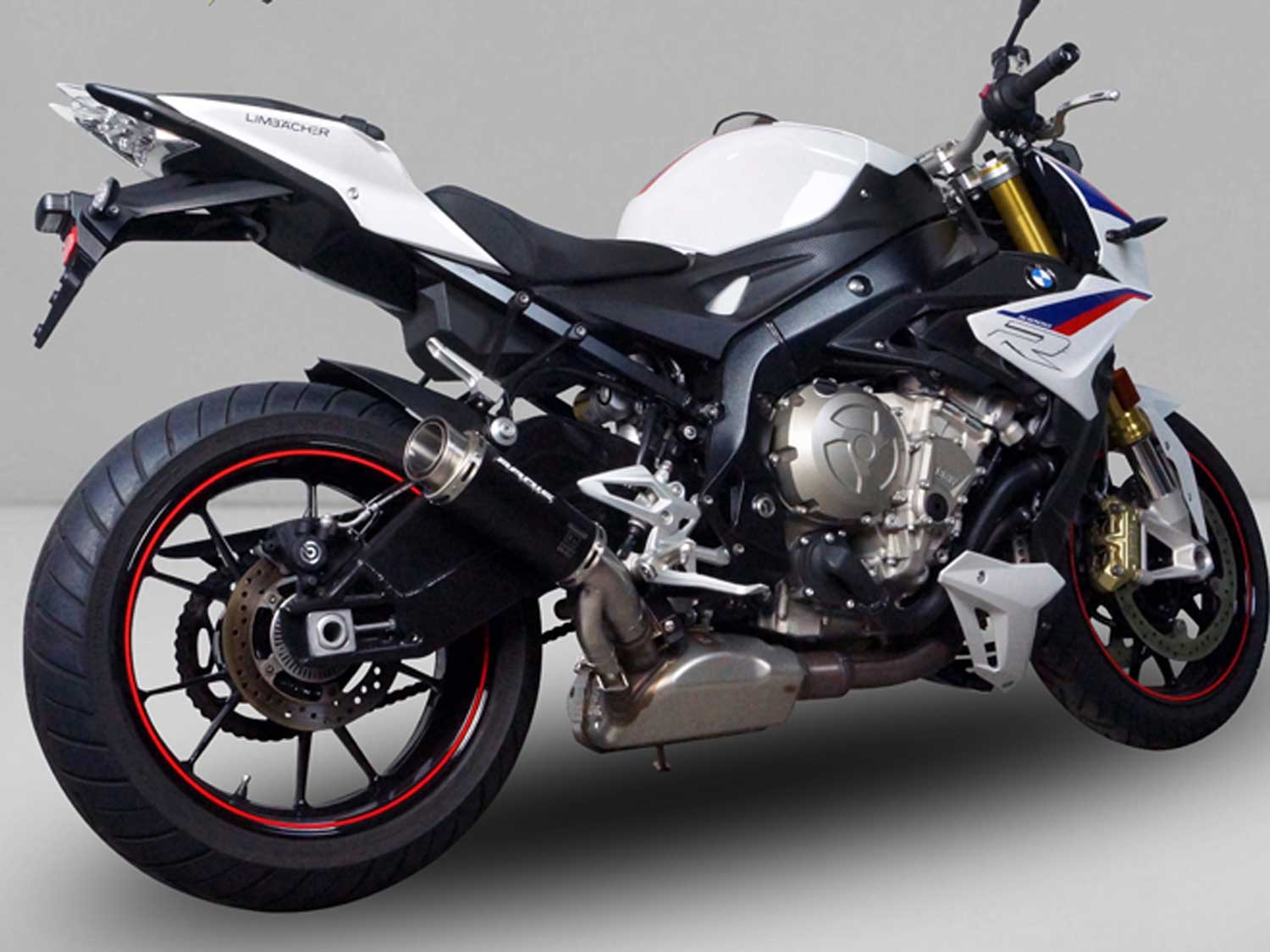 BODIS GPC-RS II per BMW S1000R (2017-202020) in acciaio inossidabile nero