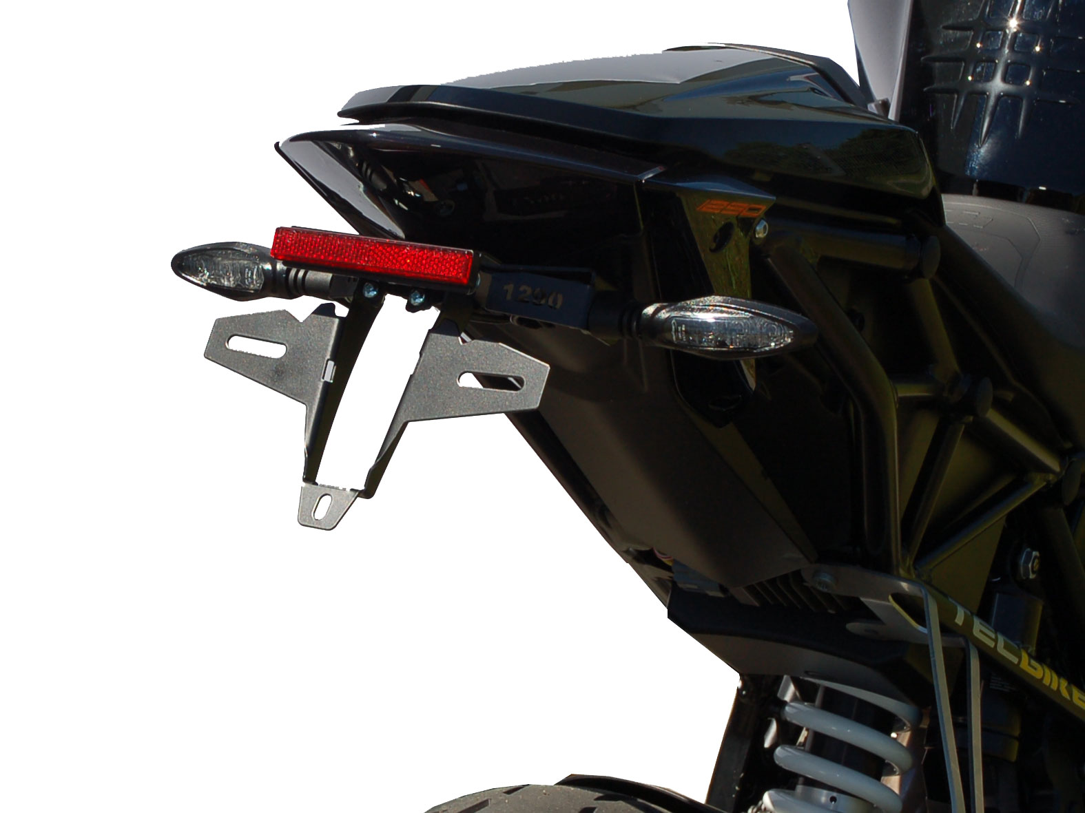 Porta targa IQ6 per KTM Super Duke R 1290 (2014-2019) Porta targa IQ6 per KTM Super Duke R 1290 (2014-2019)