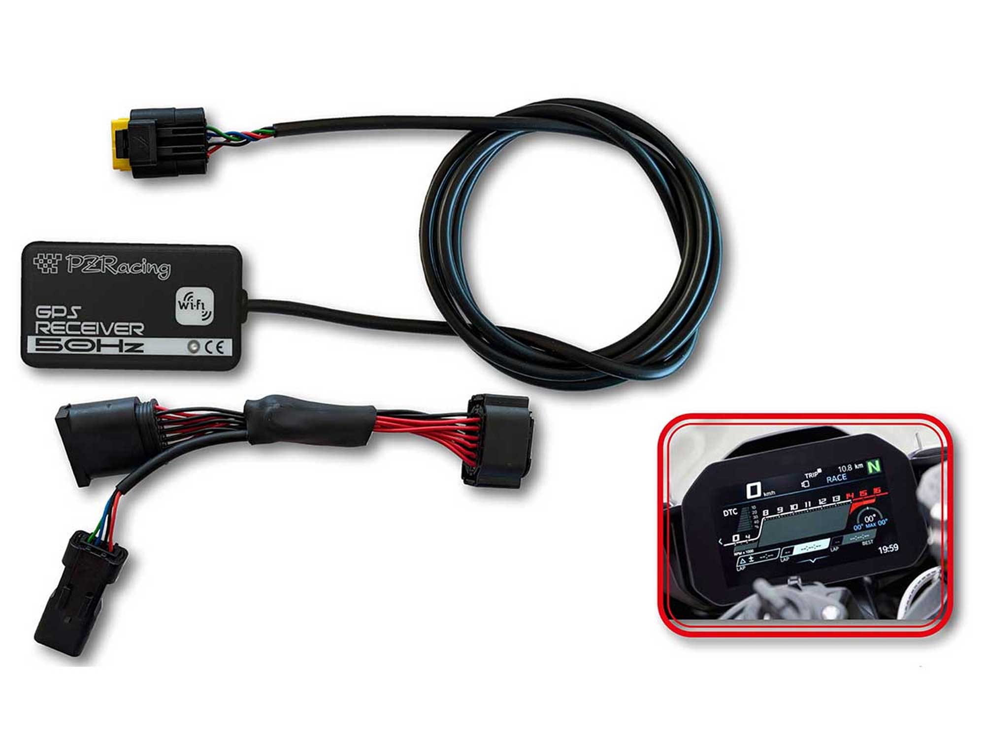 B2-Tronic Ricevitore GPS per Laptimer nel cruscotto OEM per BMW S1000RR | M1000RR B2-Tronic Ricevitore GPS per Laptimer nel cruscotto OEM per BMW S1000RR | M1000RR