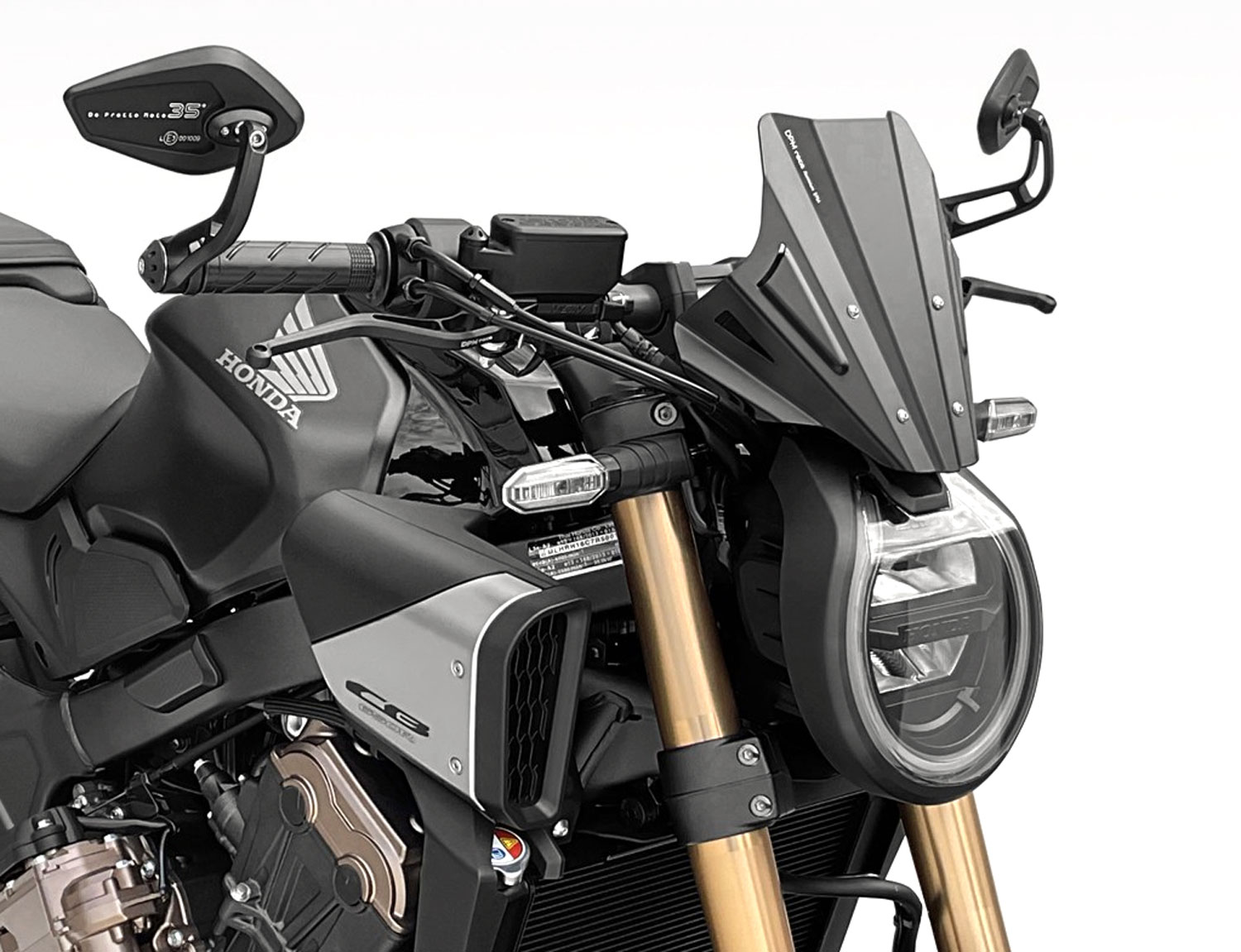 Mascherina anteriore WARRIOR per Honda CB650R (2024-2026)