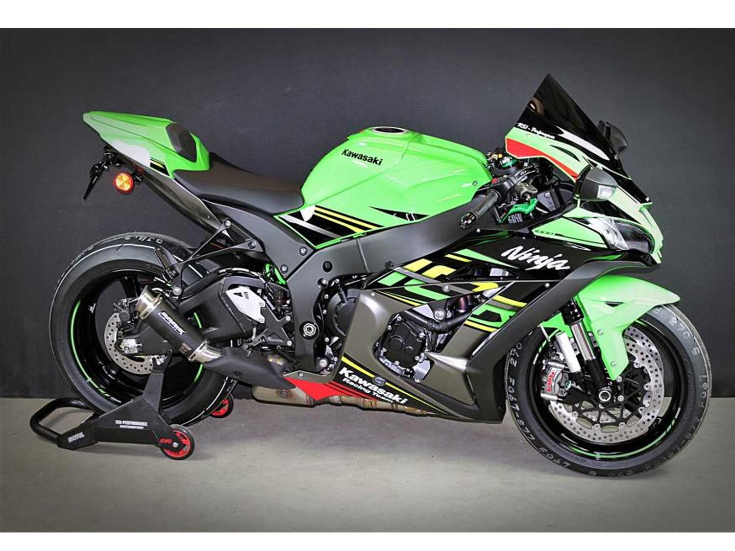 BODIS GPC-RS2 f. Kawasaki Ninja ZX-10R (2019-2025) in acciaio inossidabile nero BODIS GPC-RS2 f. Kawasaki Ninja ZX-10R (2019-2025) in acciaio inossidabile nero