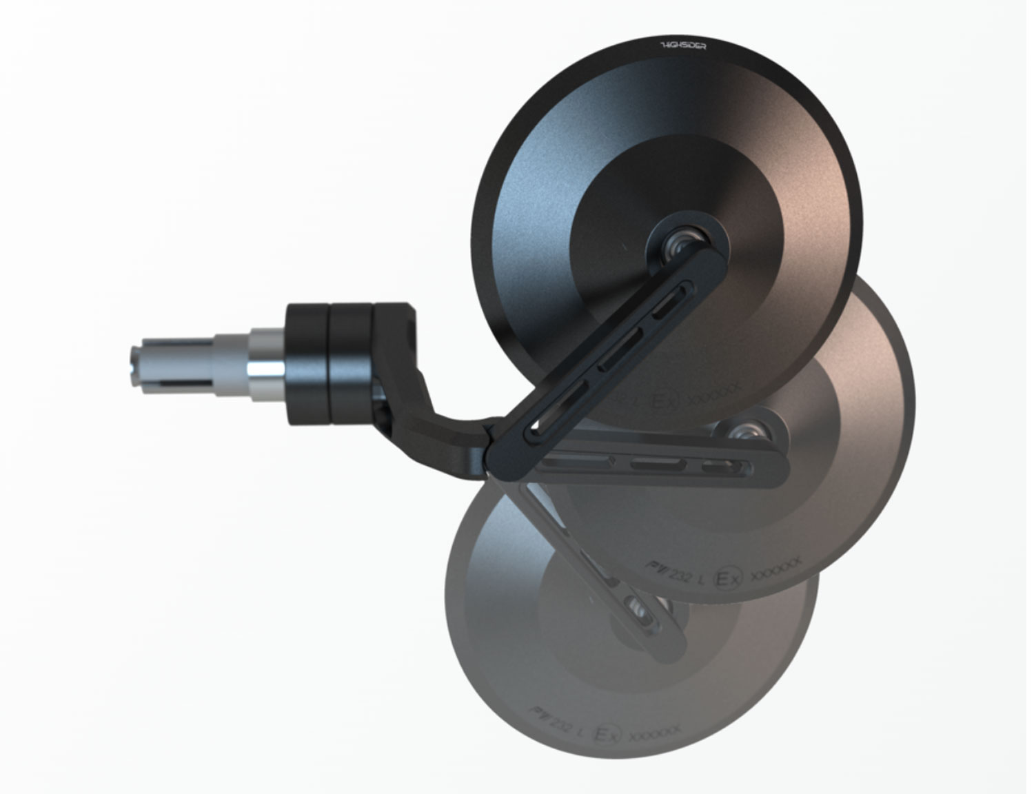 Lenkerendenspiegel Montana Blast Force Evo 12-22mm