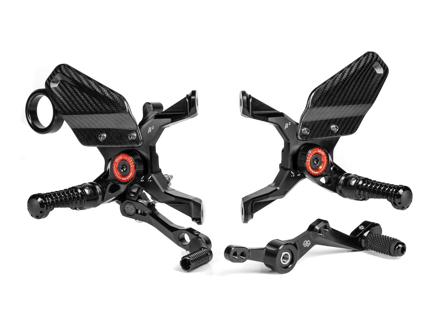 Sistema di poggiapiedi MUE2-BM05 per BMW M1000R | S1000R Sistema di poggiapiedi MUE2-BM05 per BMW M1000R | S1000R