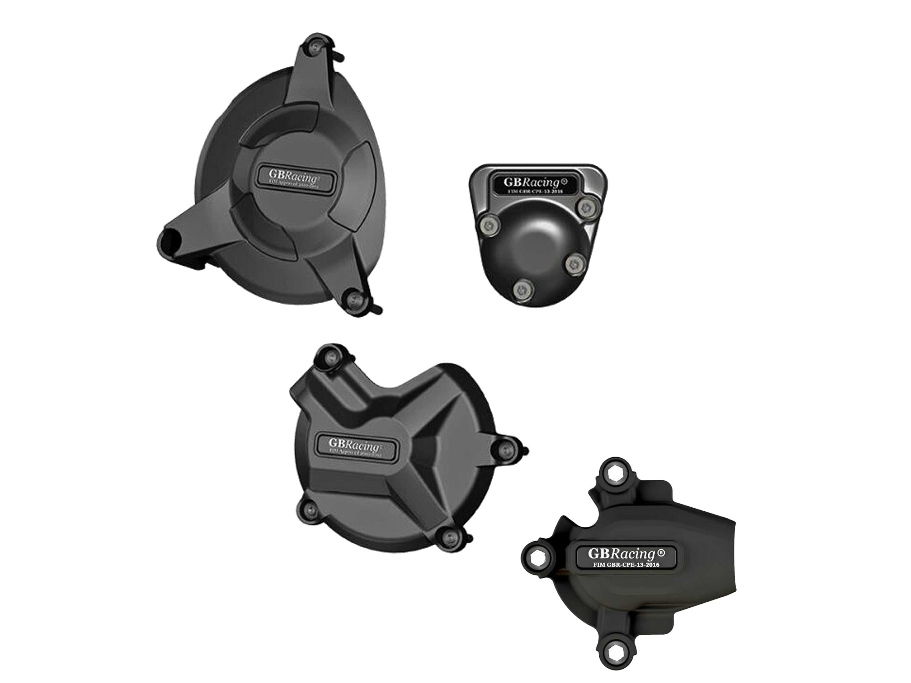 Set di protezioni motore GB Racing per BMW S1000RR (2009-2016) con protezione pompa acqua