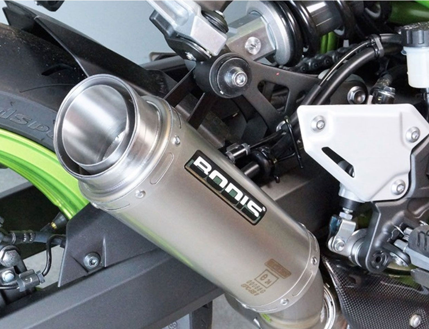 Scarico BODIS GPC-RS2 per Kawasaki Z1100 | Z1100 SE (2026-2027) in titanio