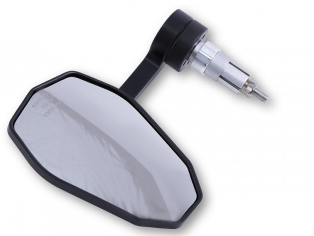 Specchio terminale manubrio Highsider VICTORY BLAST EVO per manubrio diametro interno 12-22mm