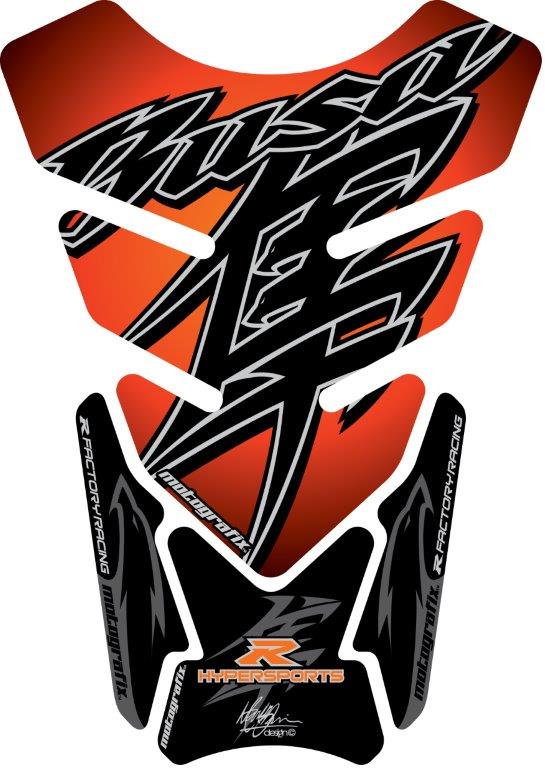 Motografix Tankpad per Racing Suzuki GSX-R 1300 Hayabusa | TS019KO