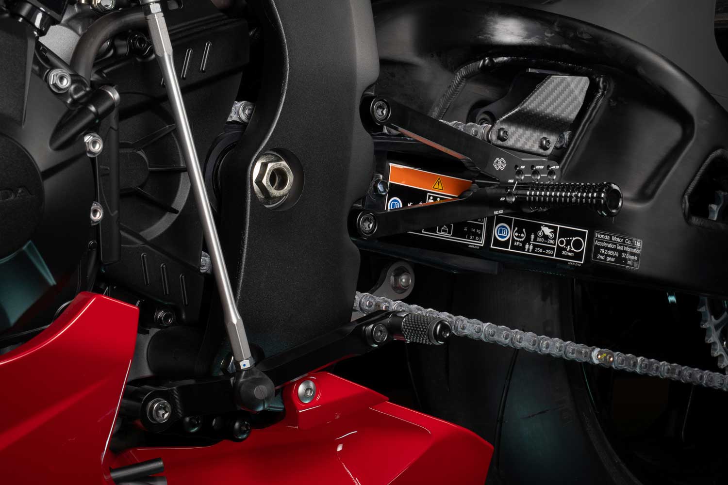 Sistema di pedane FXR2-B001 per Honda CBR1000 RR-R | SP