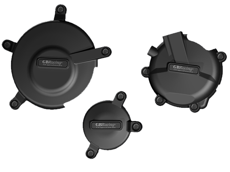Set di protezioni per l'avviamento dell'alternatore e la frizione per Suzuki GSX-R 600 GSX-R 750 di GB Racing Set di protezioni per l'avviamento dell'alternatore e la frizione per Suzuki GSX-R 600 GSX-R 750 di GB Racing